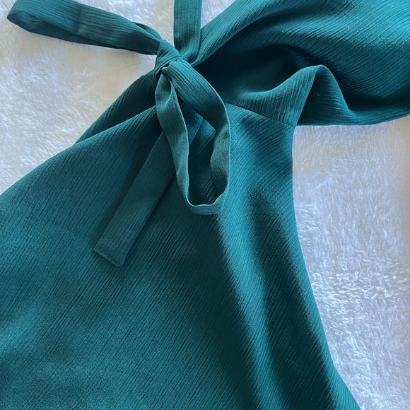 Teal Wide Sleeve Top - Picture 10 of 10